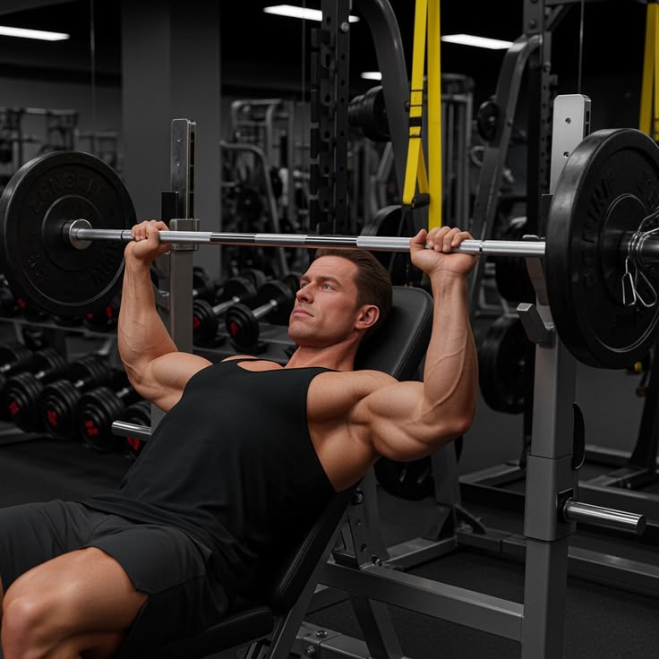 Incline Barbell Bench Press